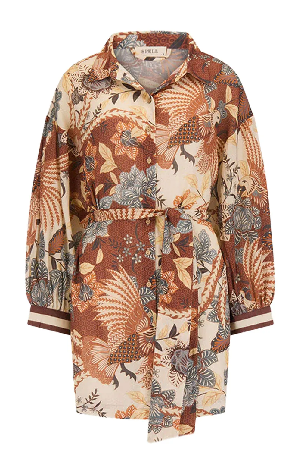 Volcano Goddess Shirt Dress sold by Sand Dollar