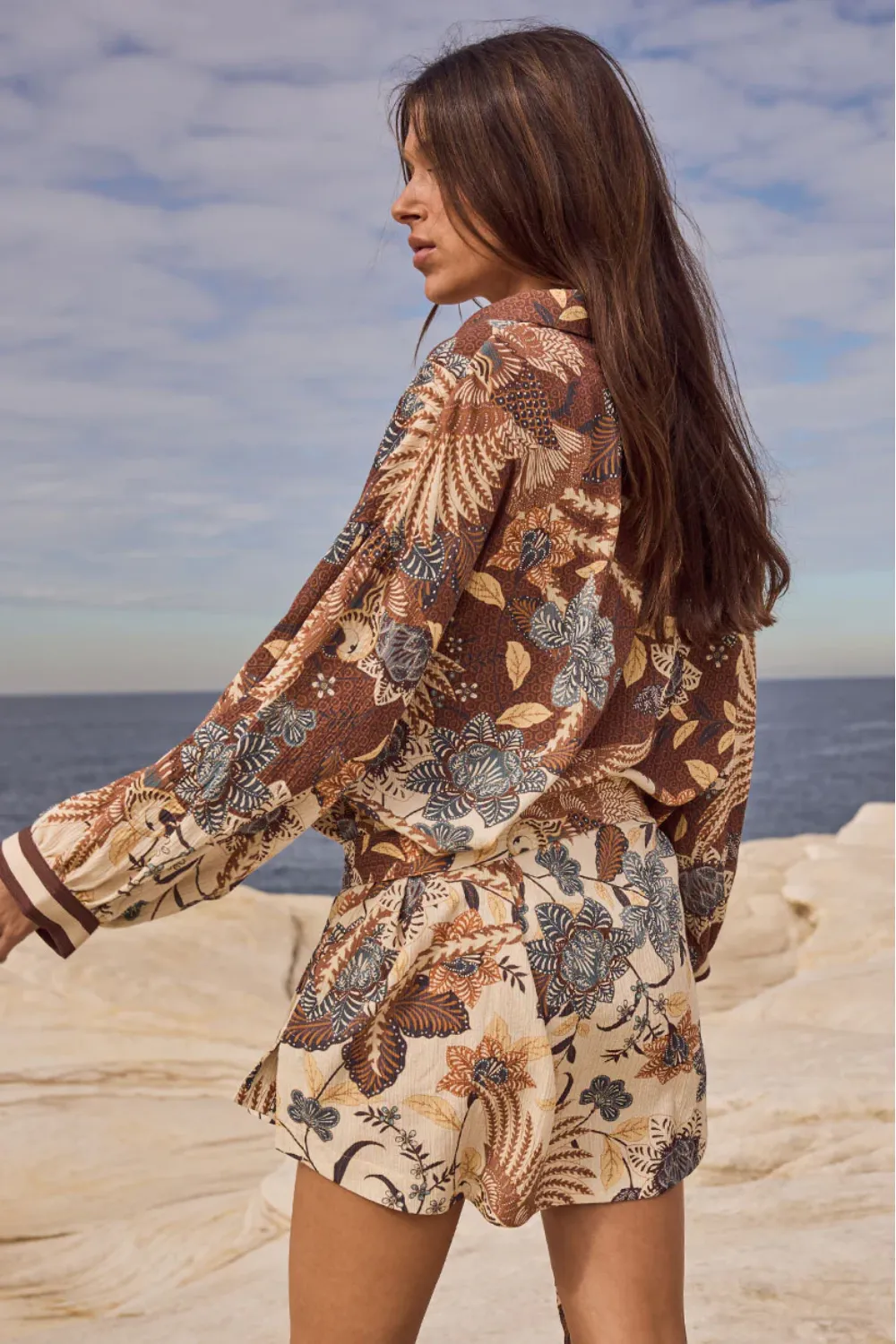 Volcano Goddess Shirt Dress sold by Sand Dollar product image thumbnail 4