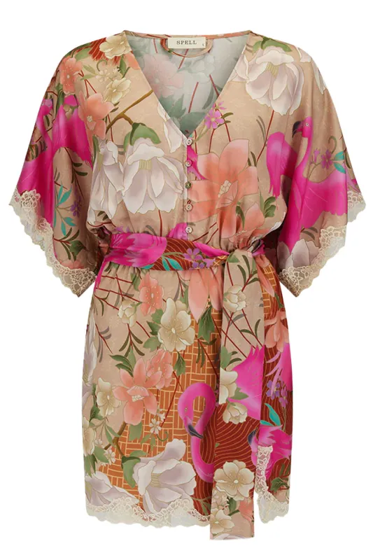 Floridian Lace Mini Dress sold by Sand Dollar