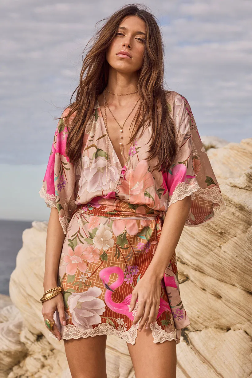 Floridian Lace Mini Dress sold by Sand Dollar product image thumbnail 2