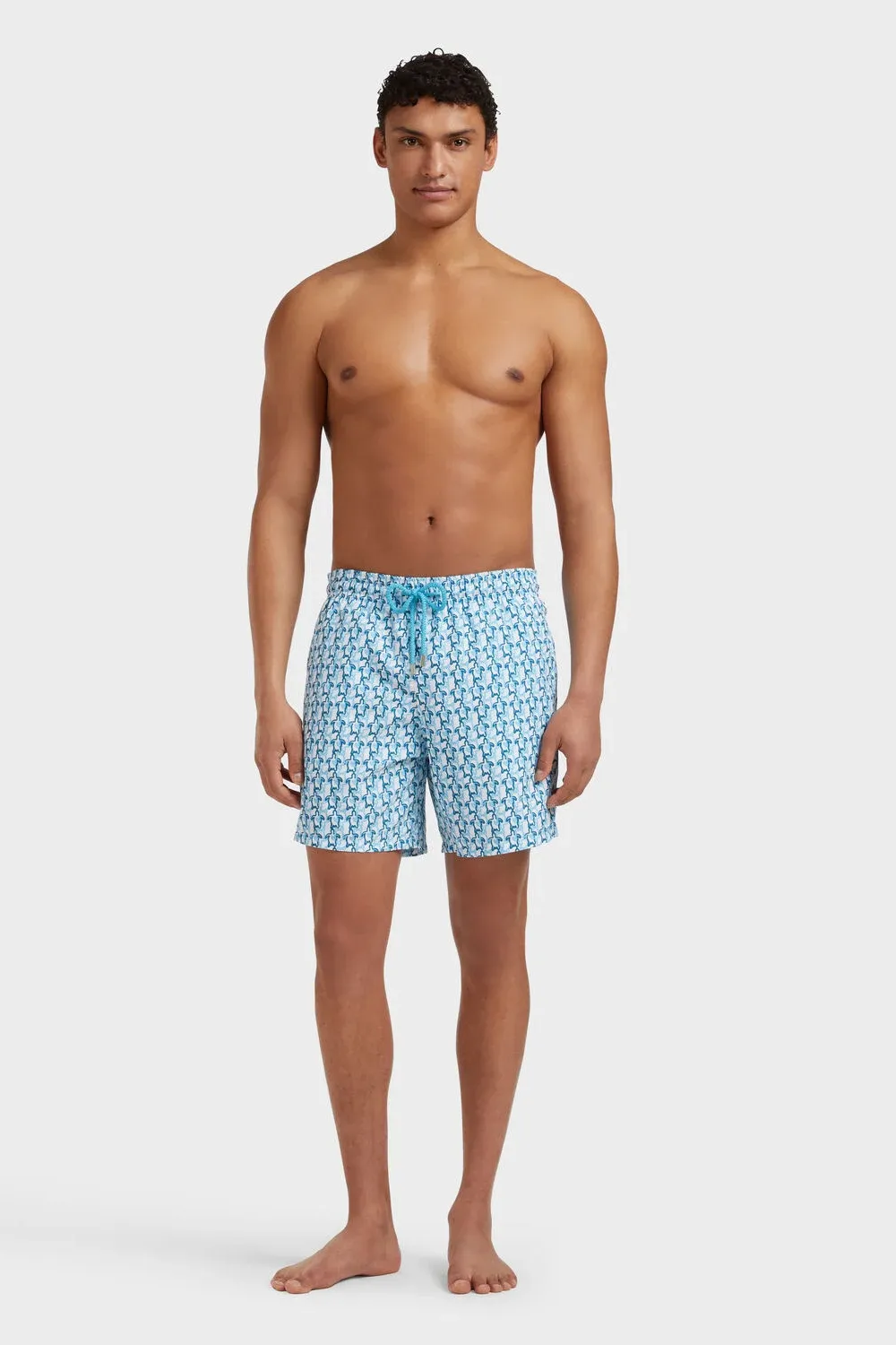 Men Swim Shorts Turtles Net sold by Sand Dollar product image thumbnail 2