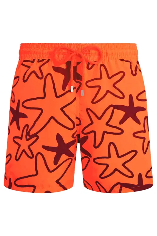 Men Ultra-light and Packable Swim Shorts Flocked Starlettes sold by Sand Dollar
