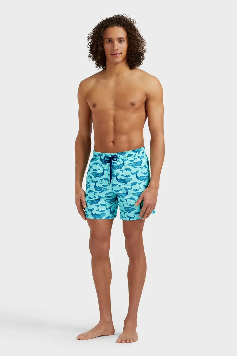 Men Swim Shorts Whales sold by Sand Dollar product image thumbnail 2