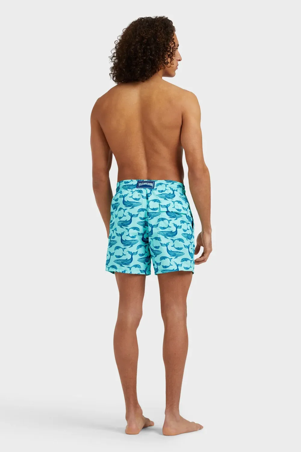 Men Swim Shorts Whales sold by Sand Dollar product image thumbnail 3