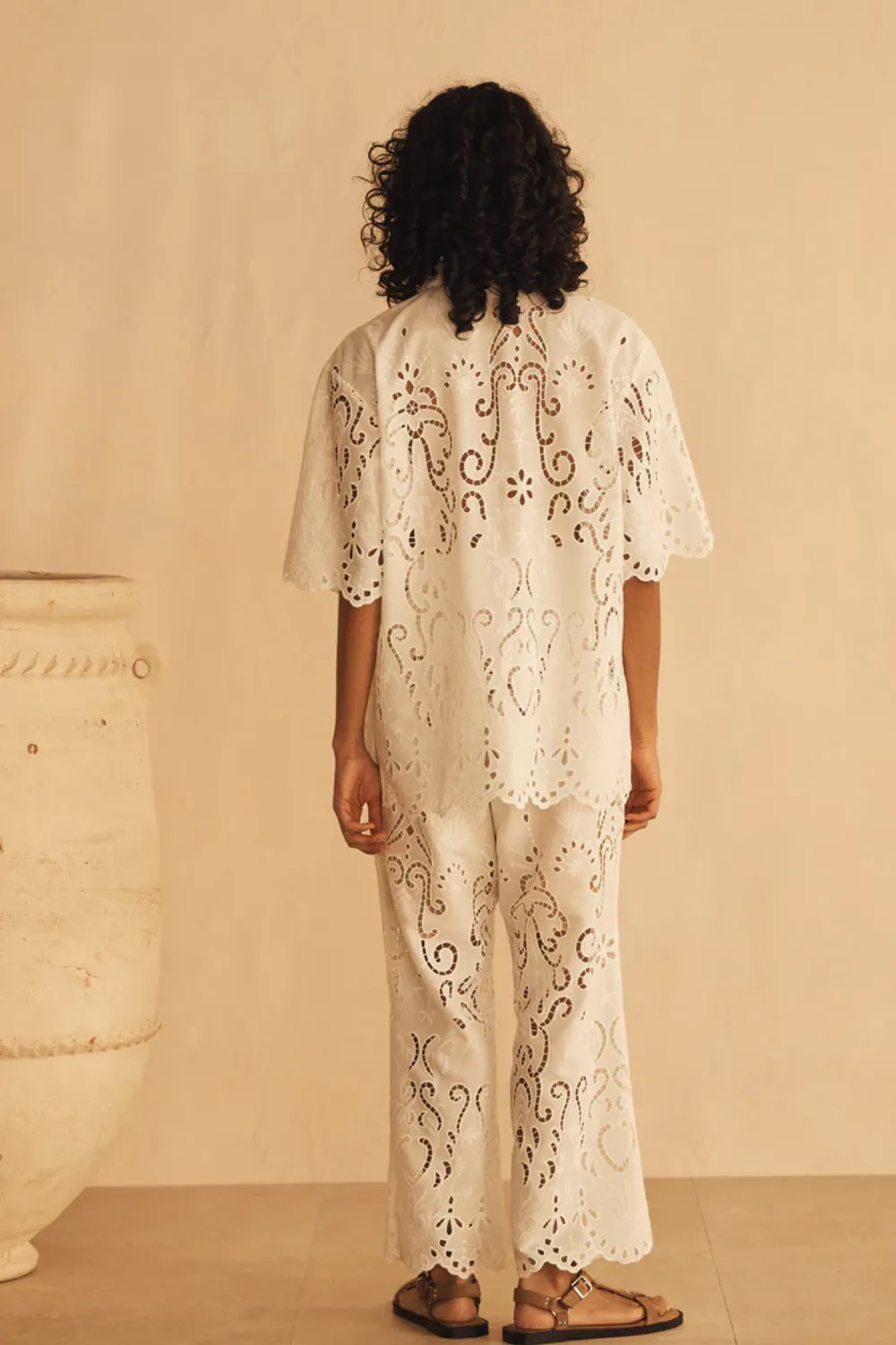 Lace Cropped Pant Merletti sold by Sand Dollar product image thumbnail 3