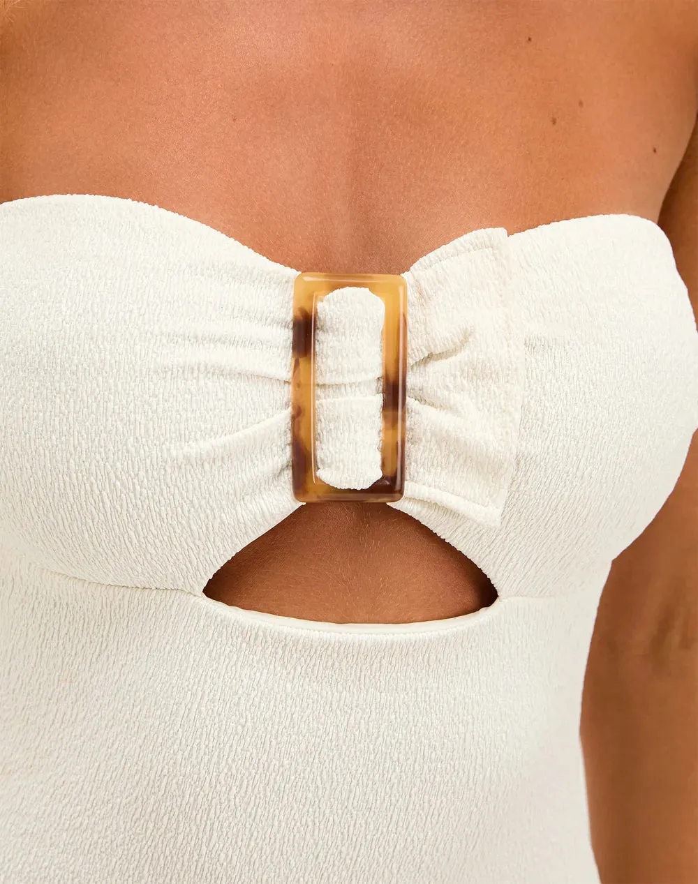 Firenze Sade Bandeau One Piece White sold by Sand Dollar product image thumbnail 3