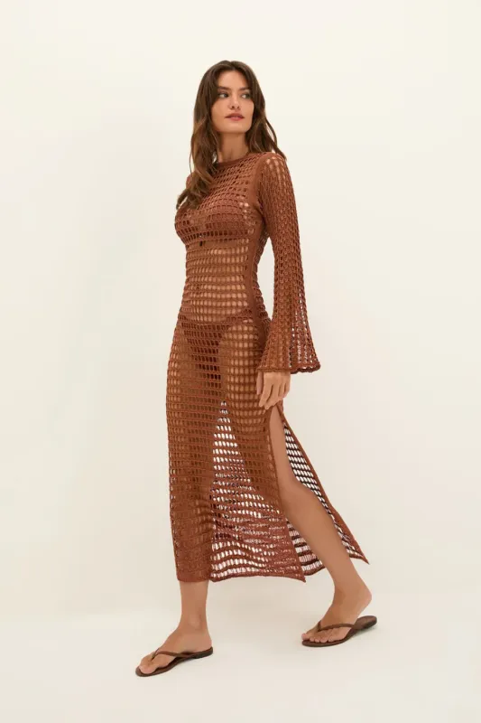 Knit Belle Long Cover Up Devotion sold by Sand Dollar