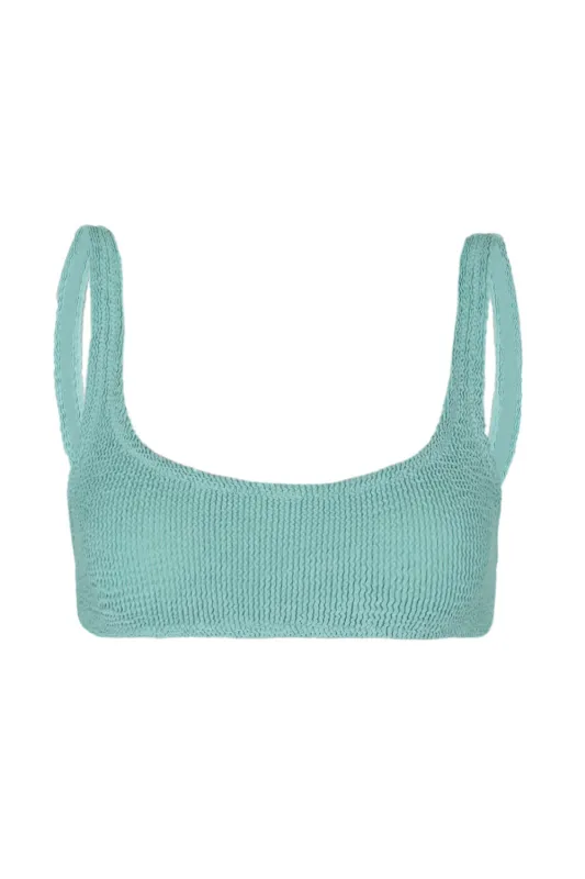 Crinkle Bralette Bikini Top made by MC2 Saint Barth