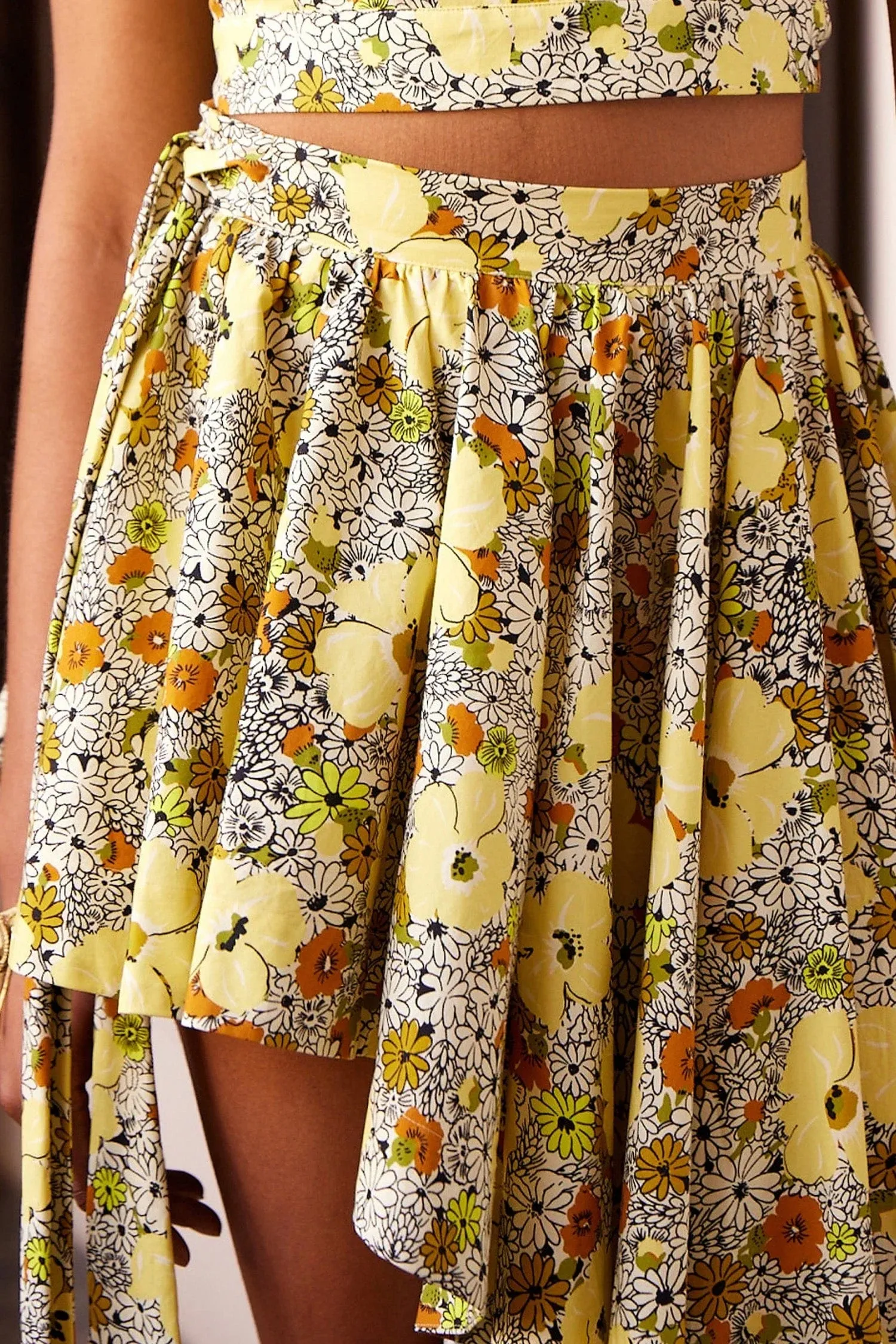 Orange Blossom Assymetric Skirt sold by Sand Dollar product image thumbnail 4