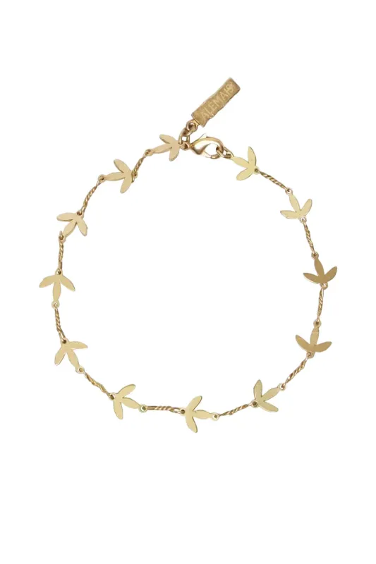 Le Jardin Twist Chain Bracelet sold by Sand Dollar
