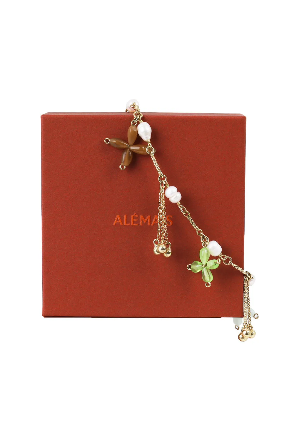 Le Jardin Bead Flower Anklet sold by Sand Dollar product image thumbnail 2
