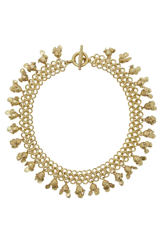 Le Jardin Heart Tassel Necklace sold by Sand Dollar