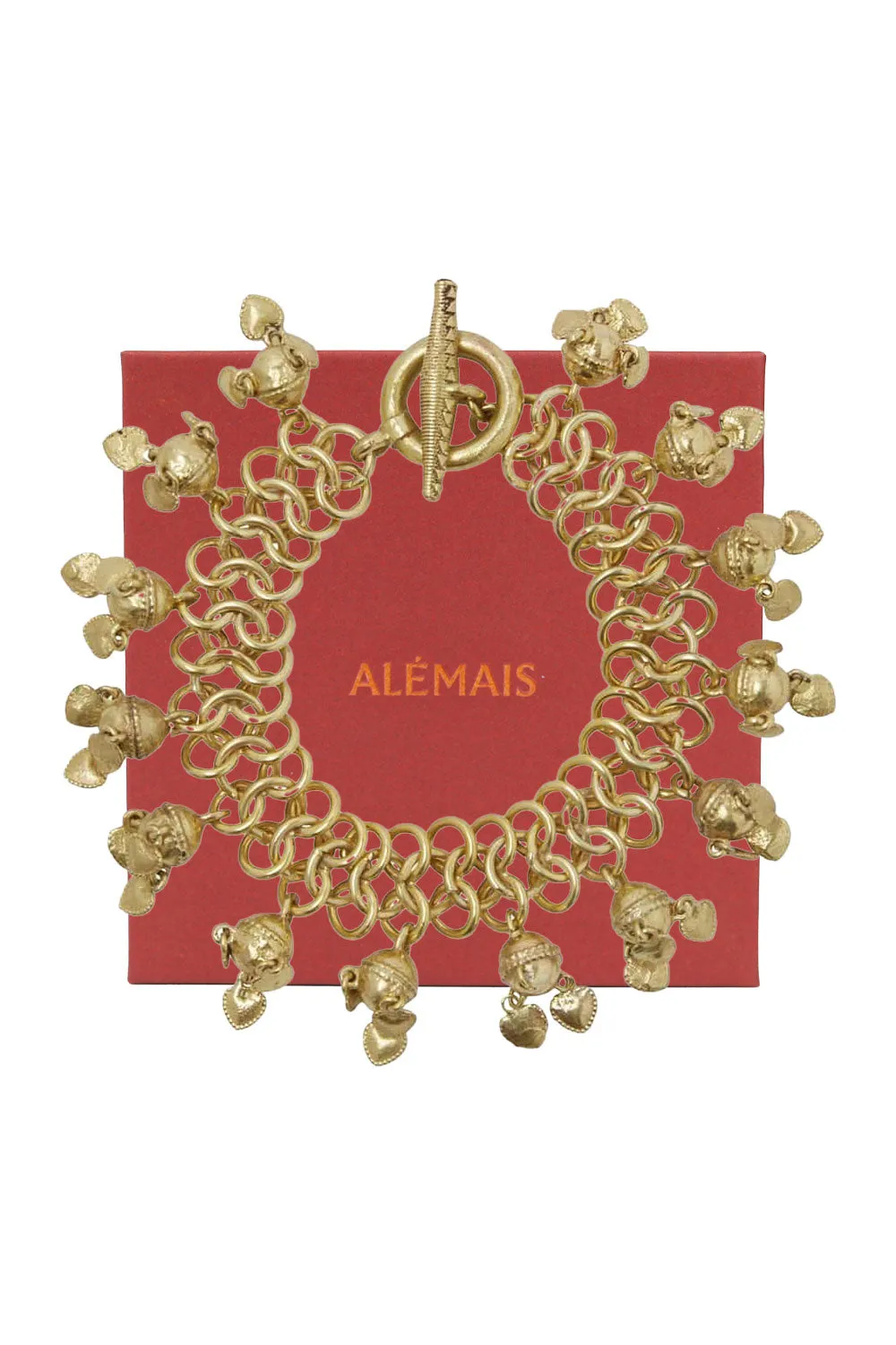 Le Jardin Heart Ball Chain Bracelet sold by Sand Dollar product image thumbnail 3