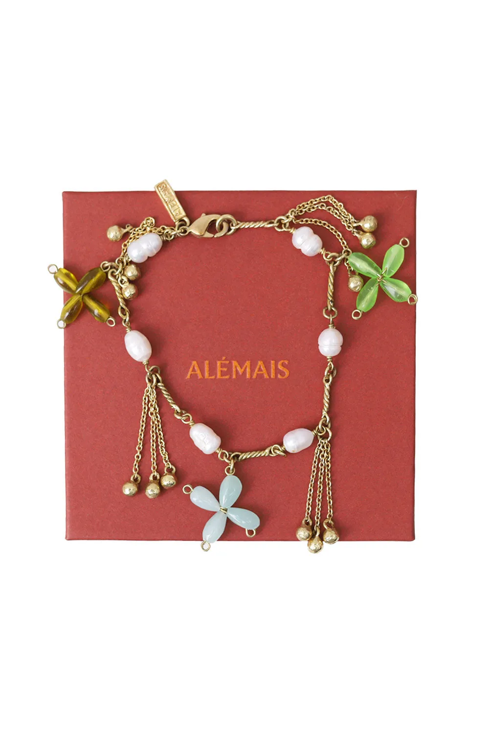 Le Jardin Bead Flower Bracelet sold by Sand Dollar product image thumbnail 3