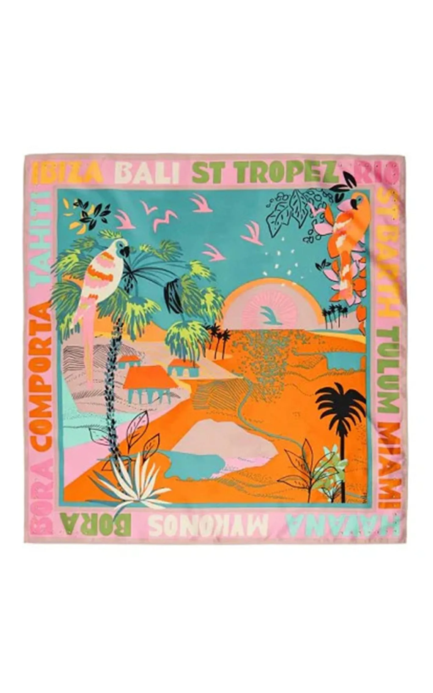 Vacanze Scarf Orange sold by Sand Dollar product image thumbnail 2