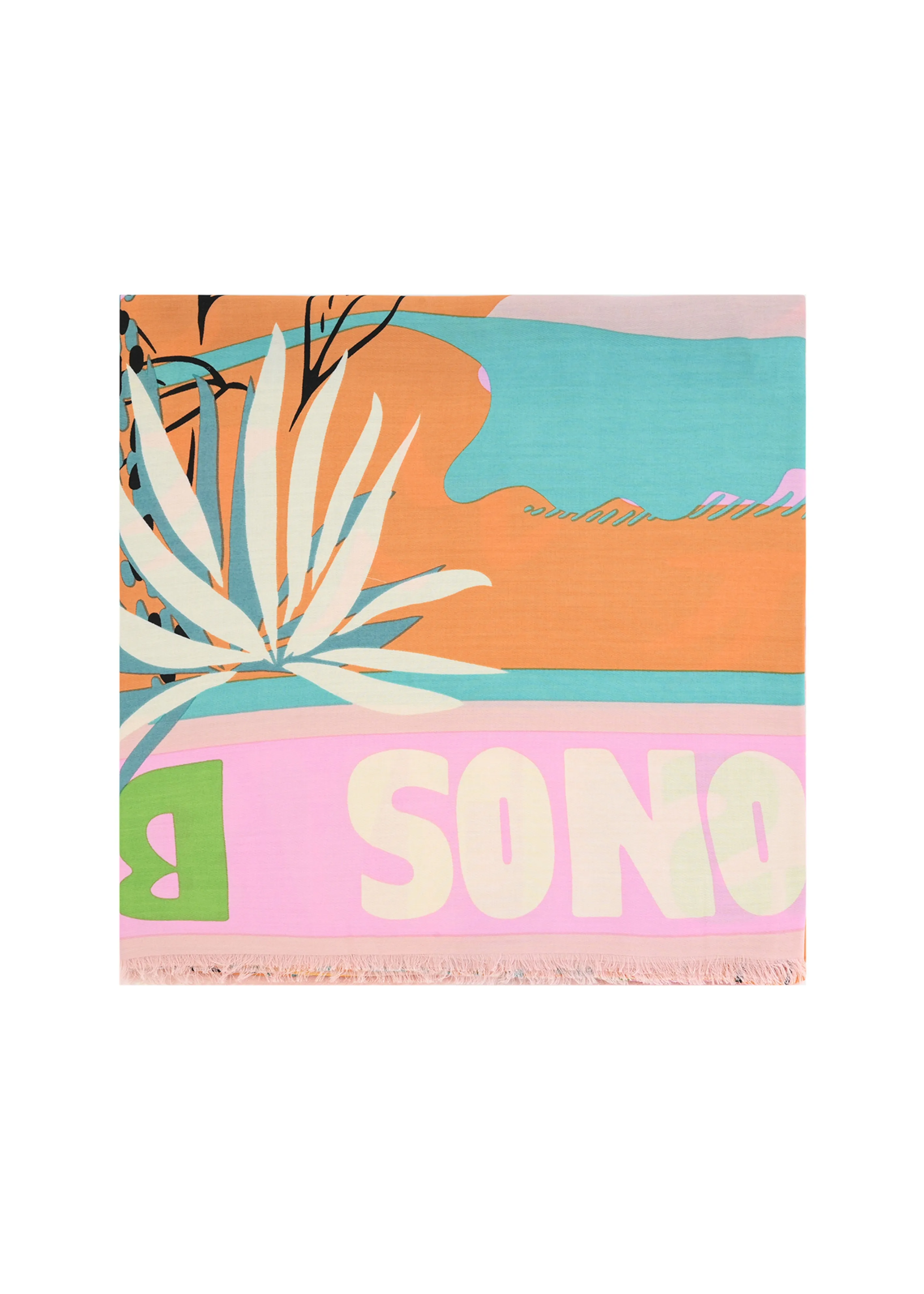 Vacanze Scarf Orange sold by Sand Dollar product image thumbnail 4