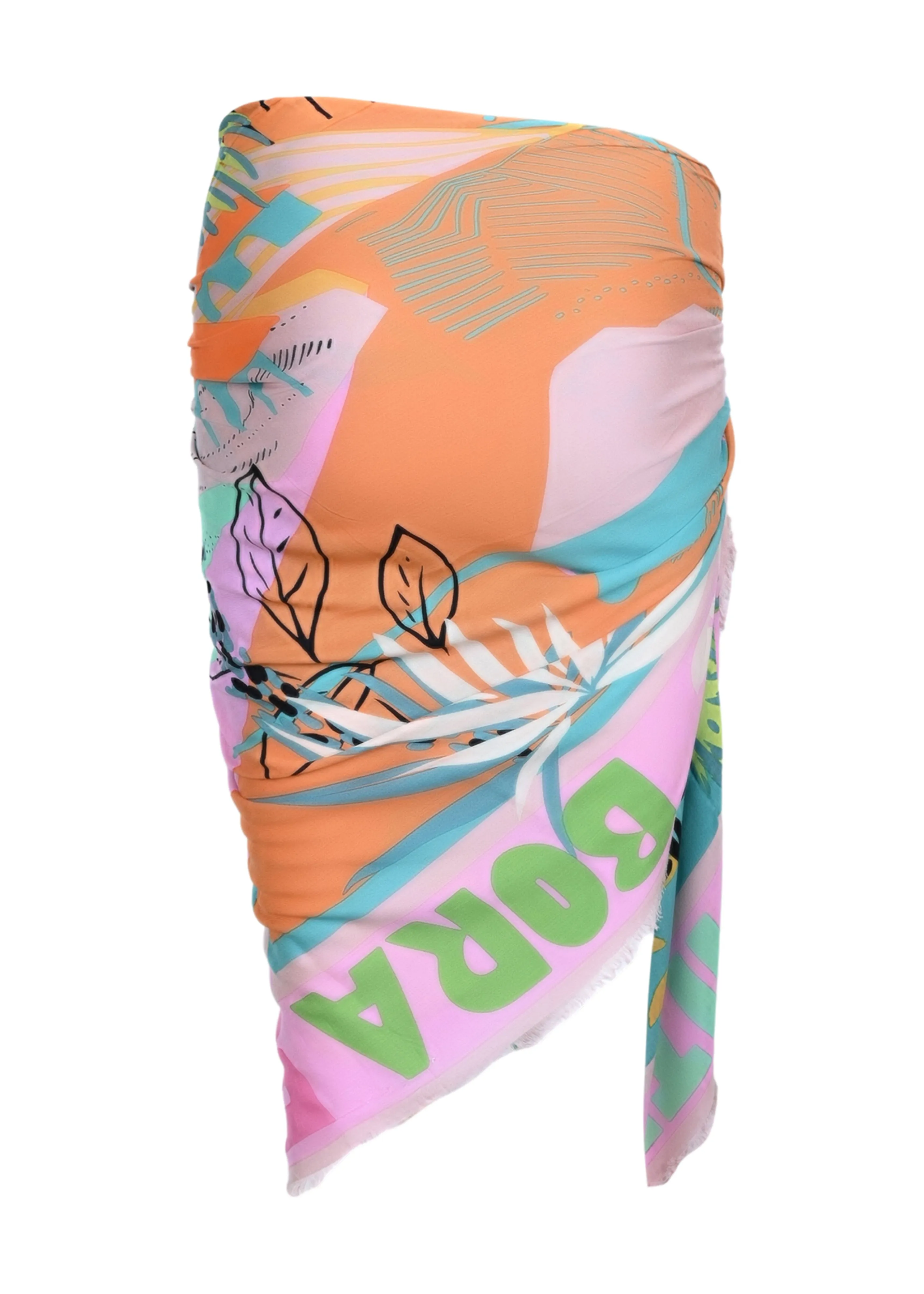 Vacanze Scarf Orange sold by Sand Dollar product image thumbnail 3