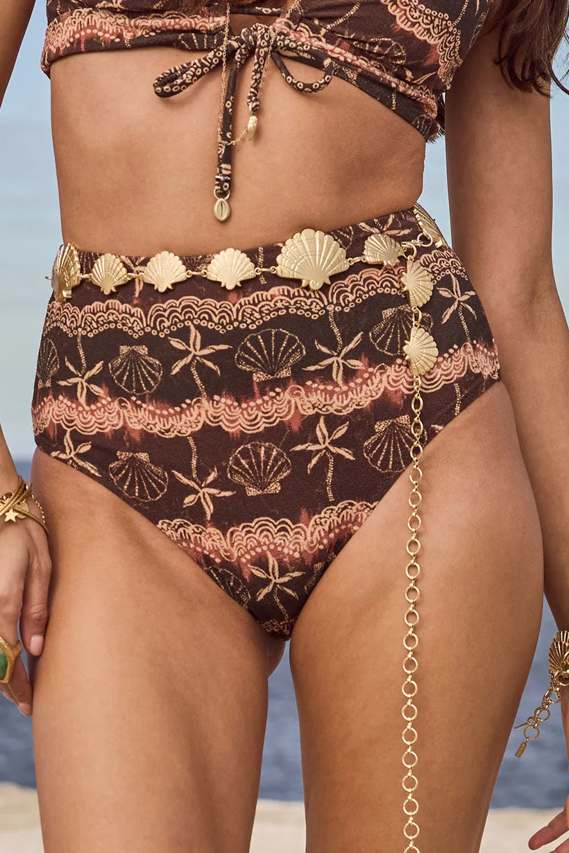 Villa Tropic Chain Belt sold by Sand Dollar