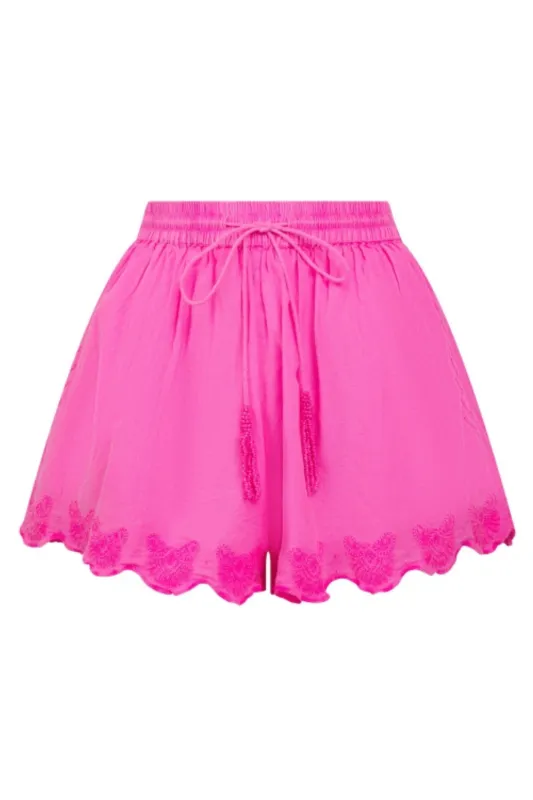 Lux Neon Fuchsia Short made by Sand Dollar