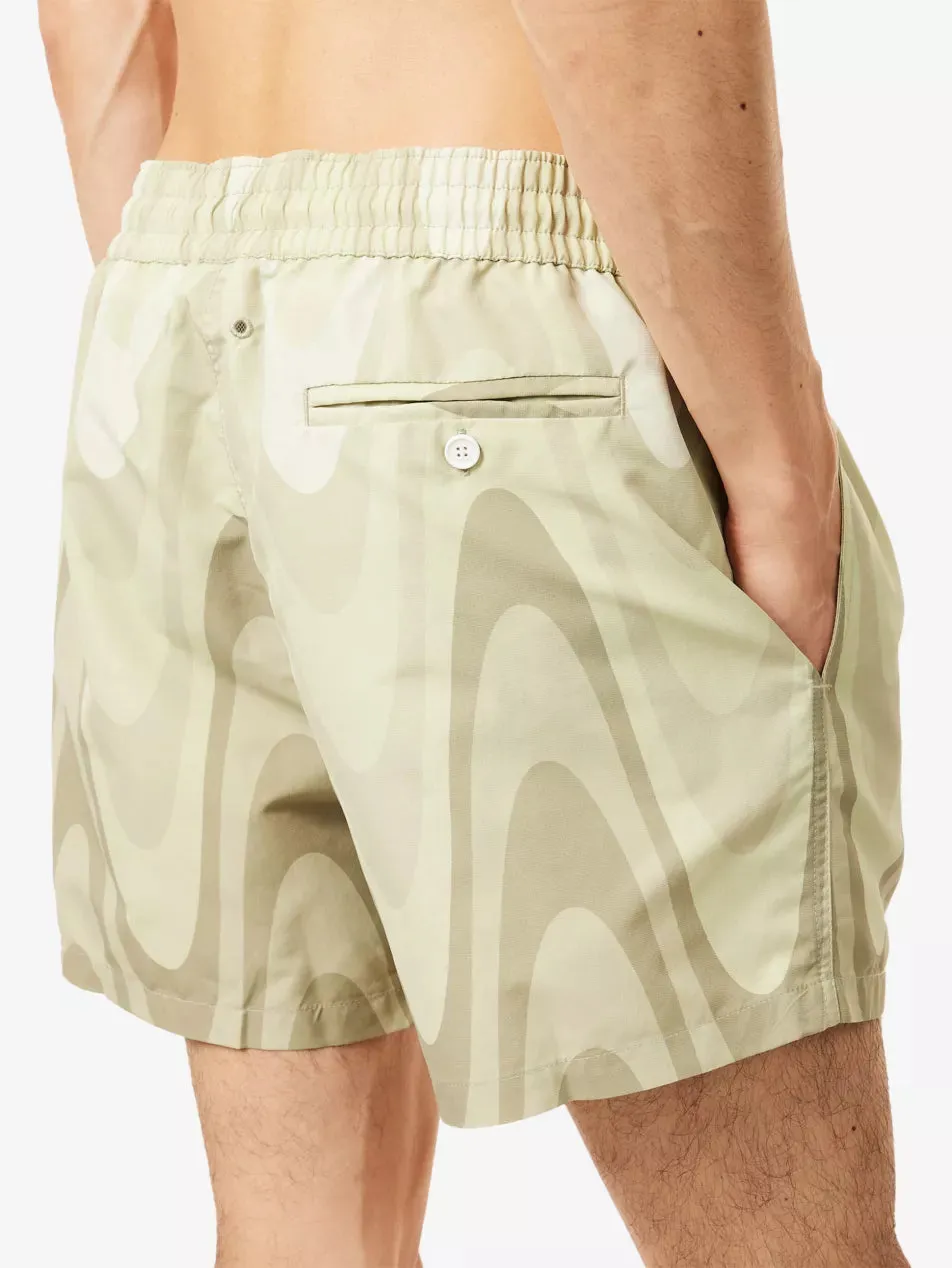 Rio Swim Short Copa Grain Print Willow Green sold by Sand Dollar product image thumbnail 3