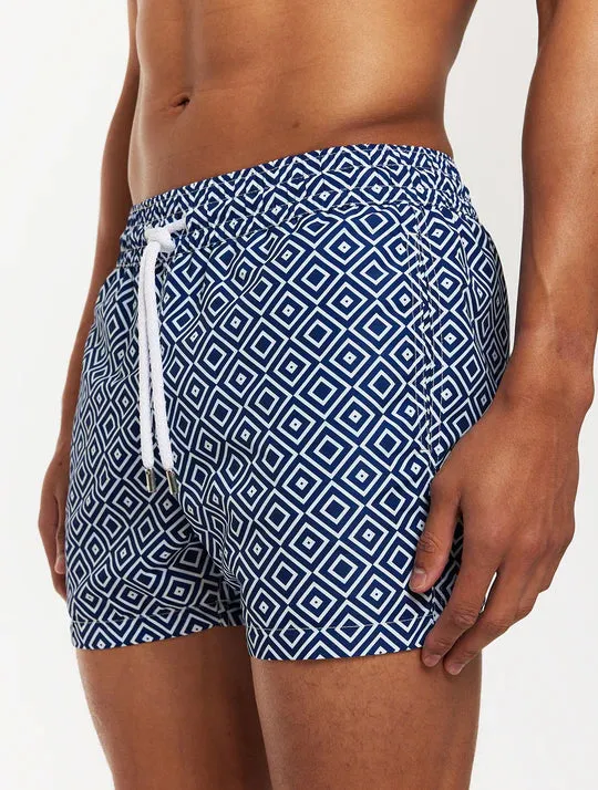 Mens Swim Shorts with Angra Print sold by Sand Dollar product image thumbnail 4