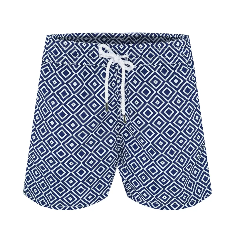 Mens Swim Shorts with Angra Print made by Sand Dollar