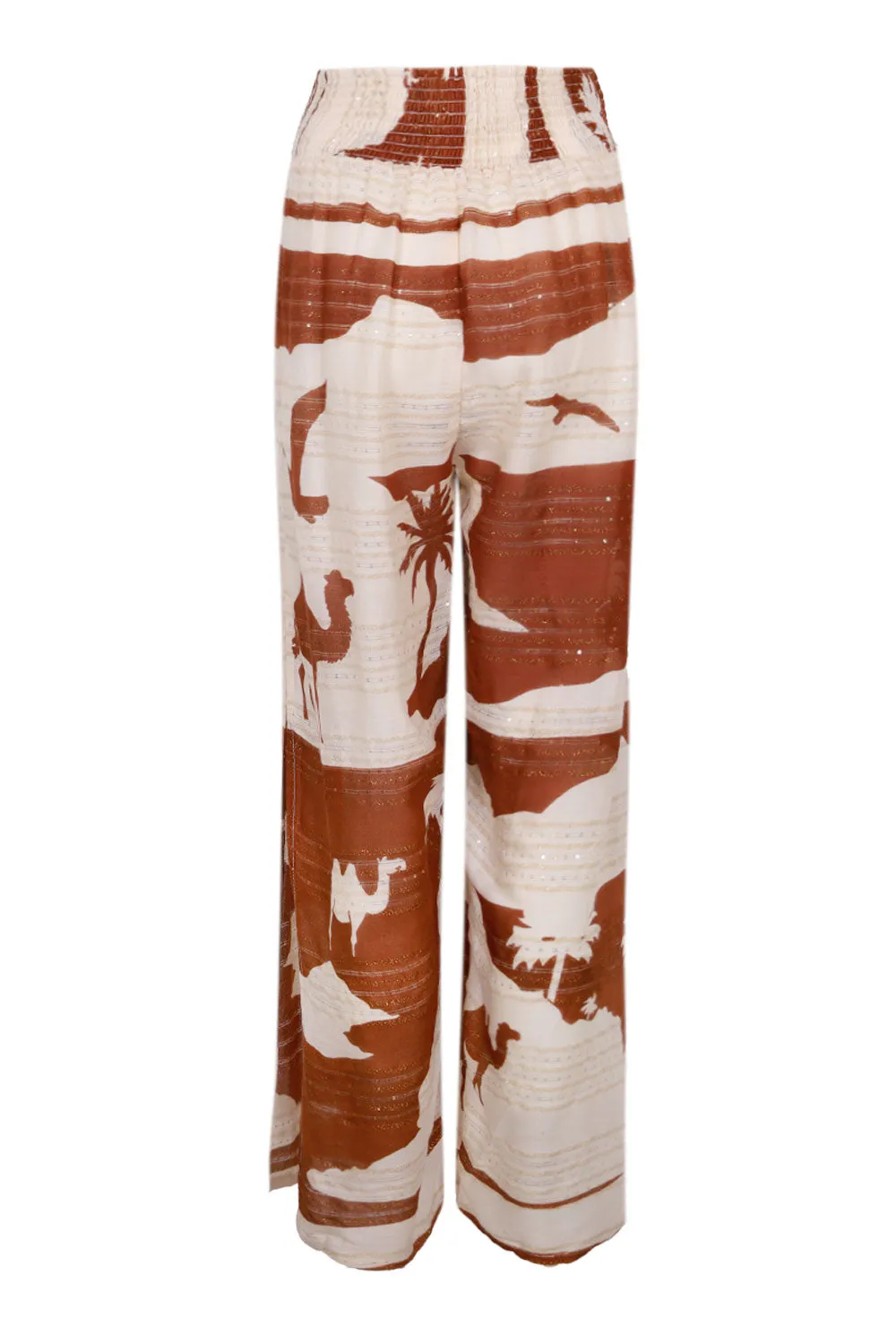 Kha Palm Trees Pant Mocha sold by Sand Dollar product image thumbnail 5