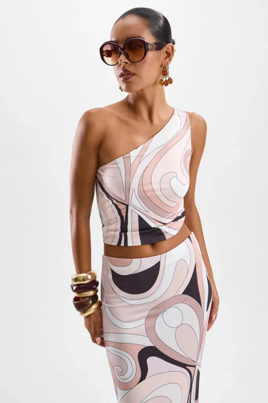 Cleo Cropped Top Mars Beige made by Sand Dollar