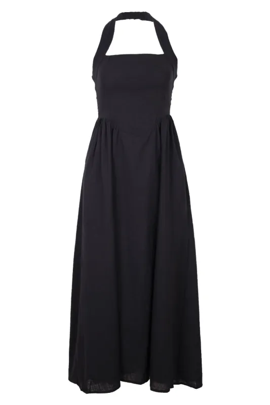 Locklea Midi Dress Black sold by Sand Dollar