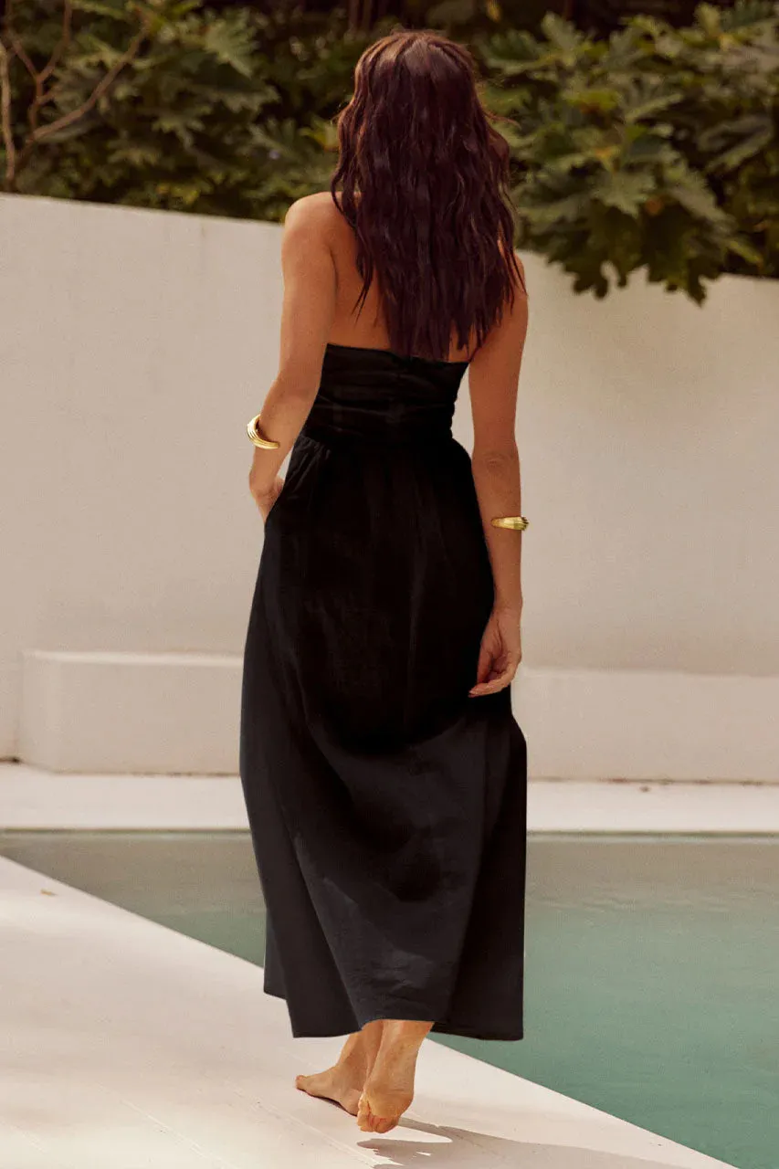 Locklea Midi Dress Black sold by Sand Dollar product image thumbnail 4