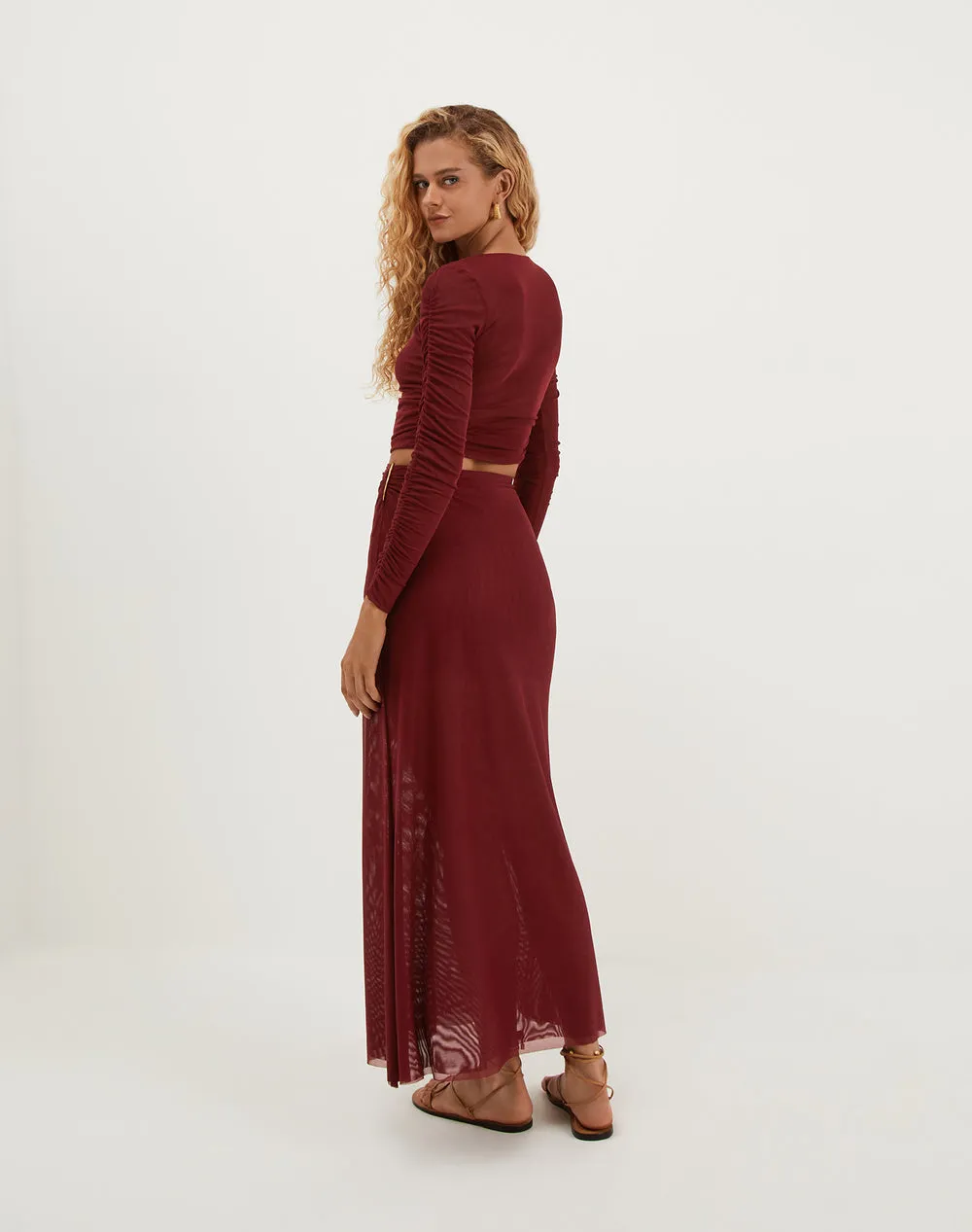 Mira Long Sleeve Top Ponche sold by Sand Dollar product image thumbnail 4
