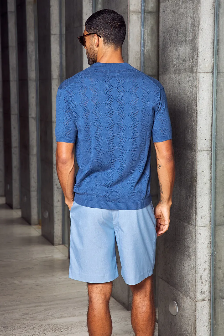 Anthony Short Sleeve Knit Top Steel sold by Sand Dollar product image thumbnail 3