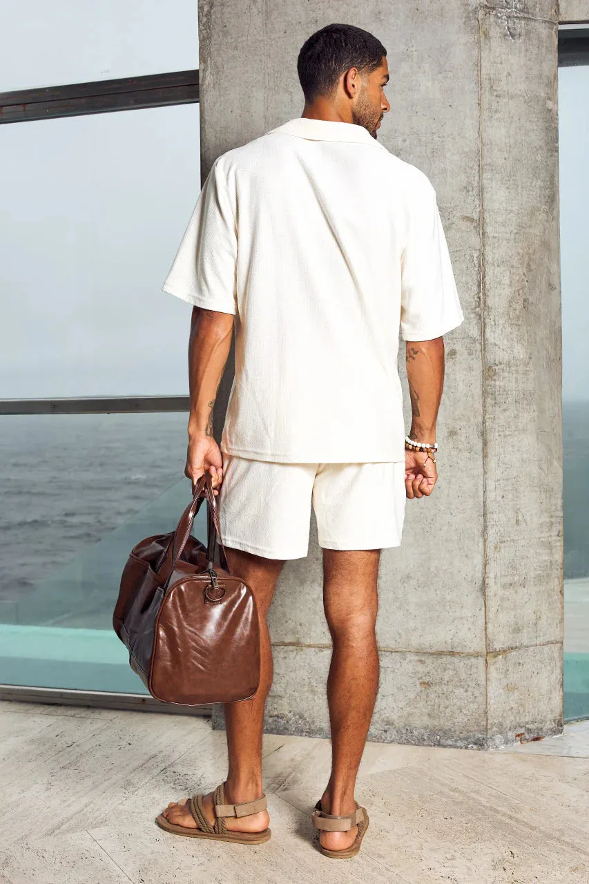 Otis Short Sleeve Shirt Off White sold by Sand Dollar product image thumbnail 4