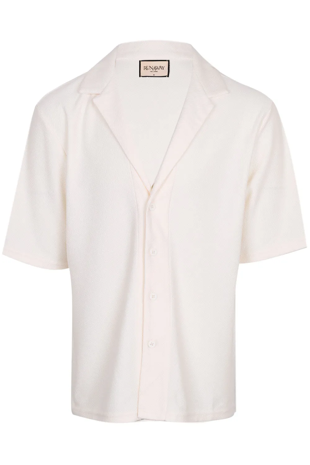 Otis Short Sleeve Shirt Off White sold by Sand Dollar
