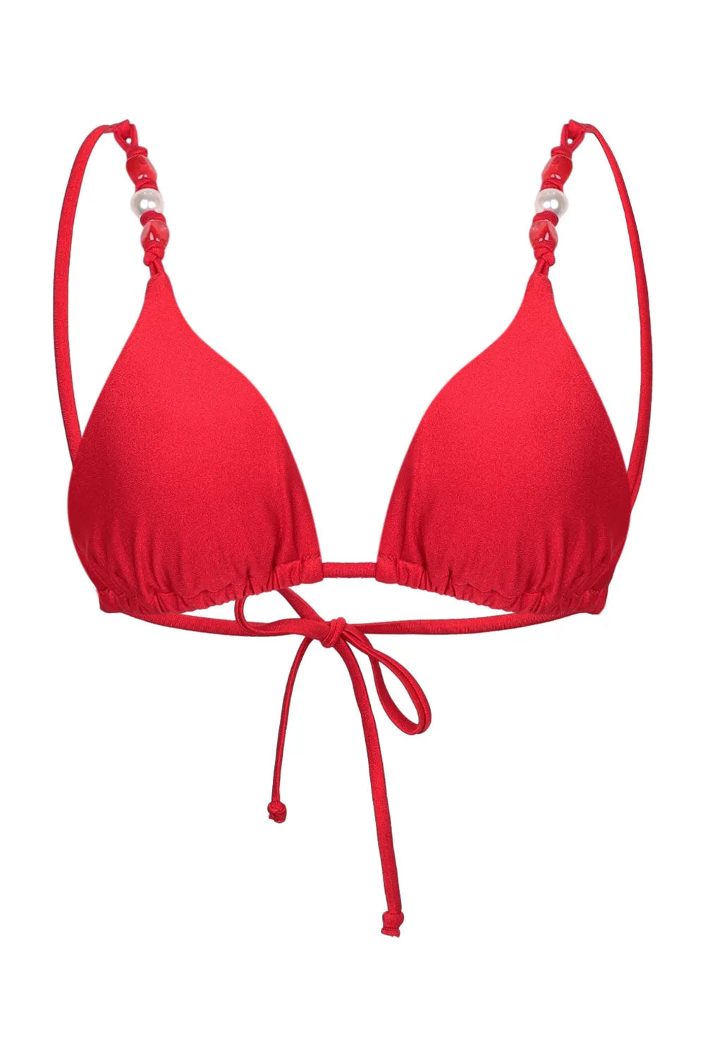 Palermo Triangle Bikini Top Cosmo Red sold by Sand Dollar product image thumbnail 3