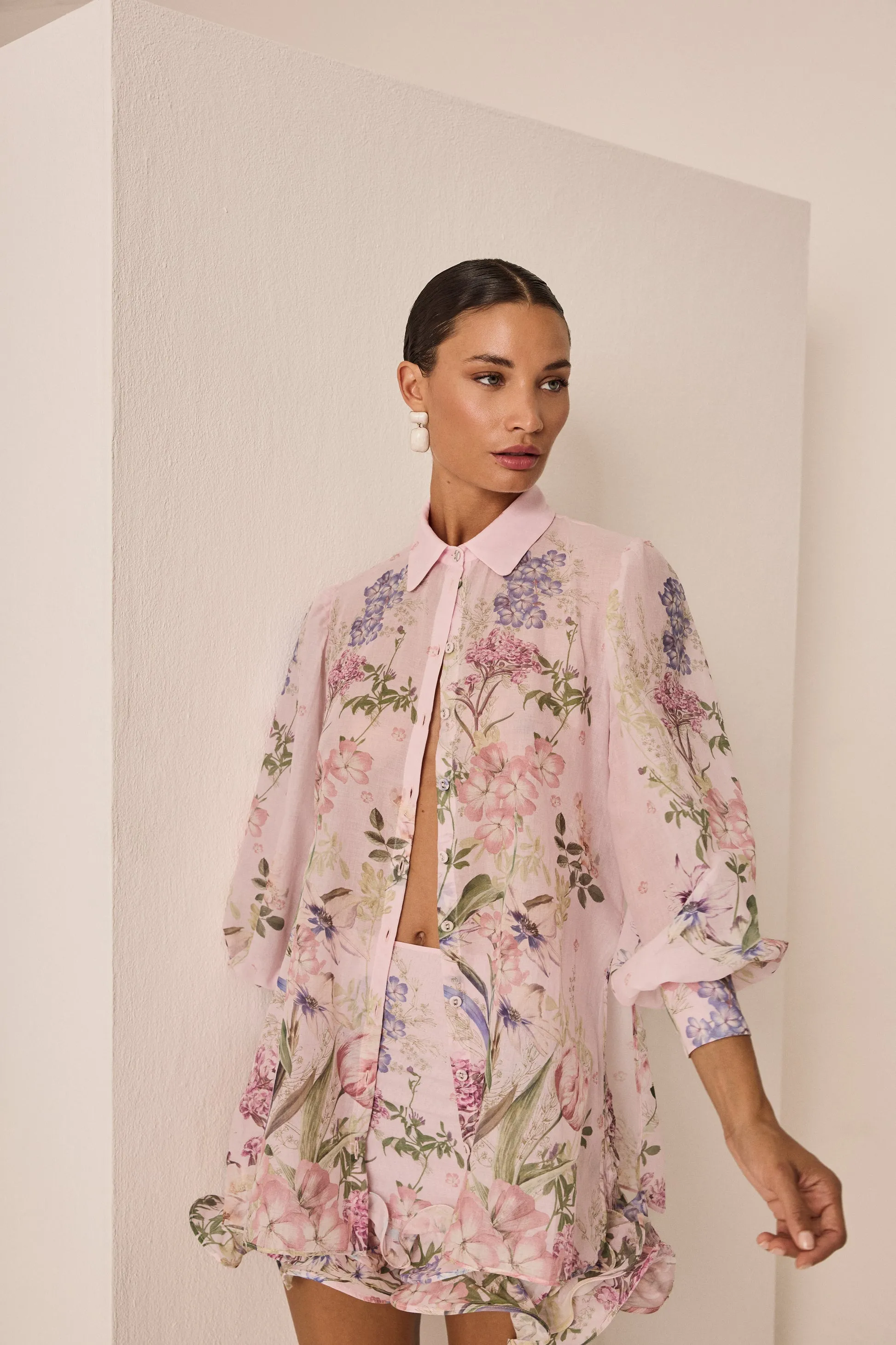 Pink Botanic Blouse Aster sold by Sand Dollar product image thumbnail 2