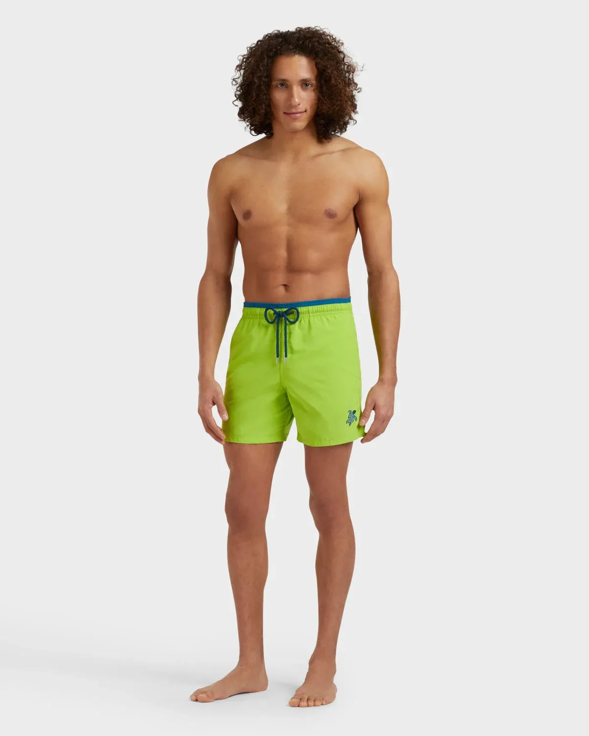 Men Swim Shorts Lime sold by Sand Dollar