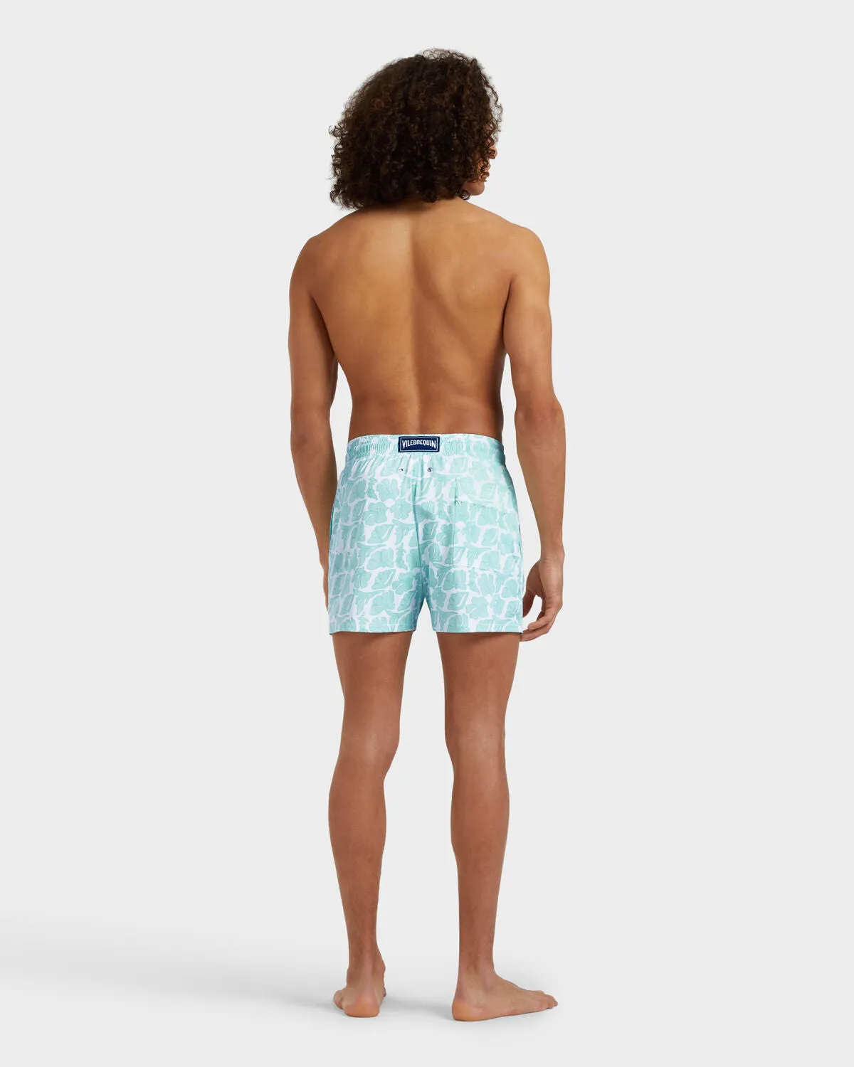 Men Stretch Short Swim Shorts Seashells sold by Sand Dollar product image thumbnail 2