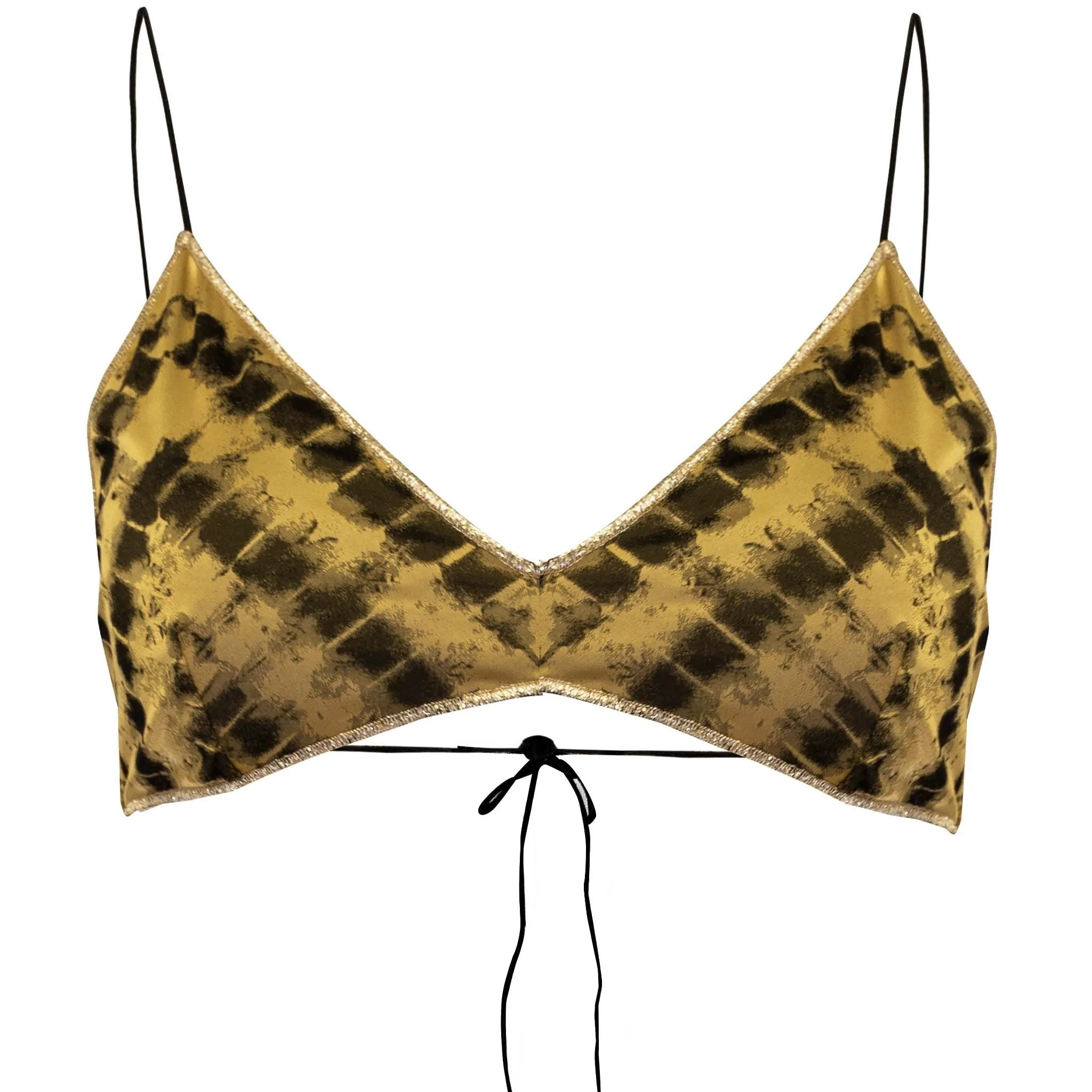 Safari Bra With 90'S Bottom Gold sold by Sand Dollar product image thumbnail 4