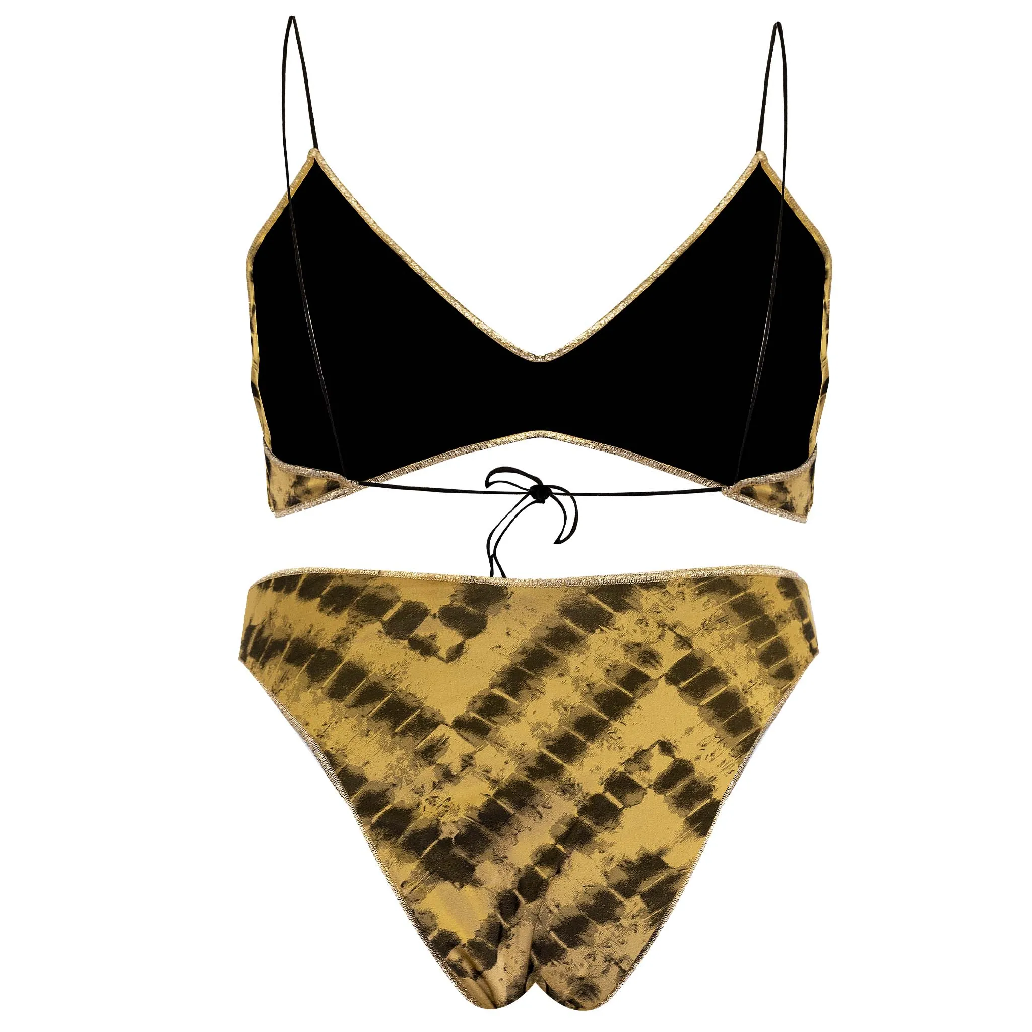 Safari Bra With 90'S Bottom Gold sold by Sand Dollar product image thumbnail 3