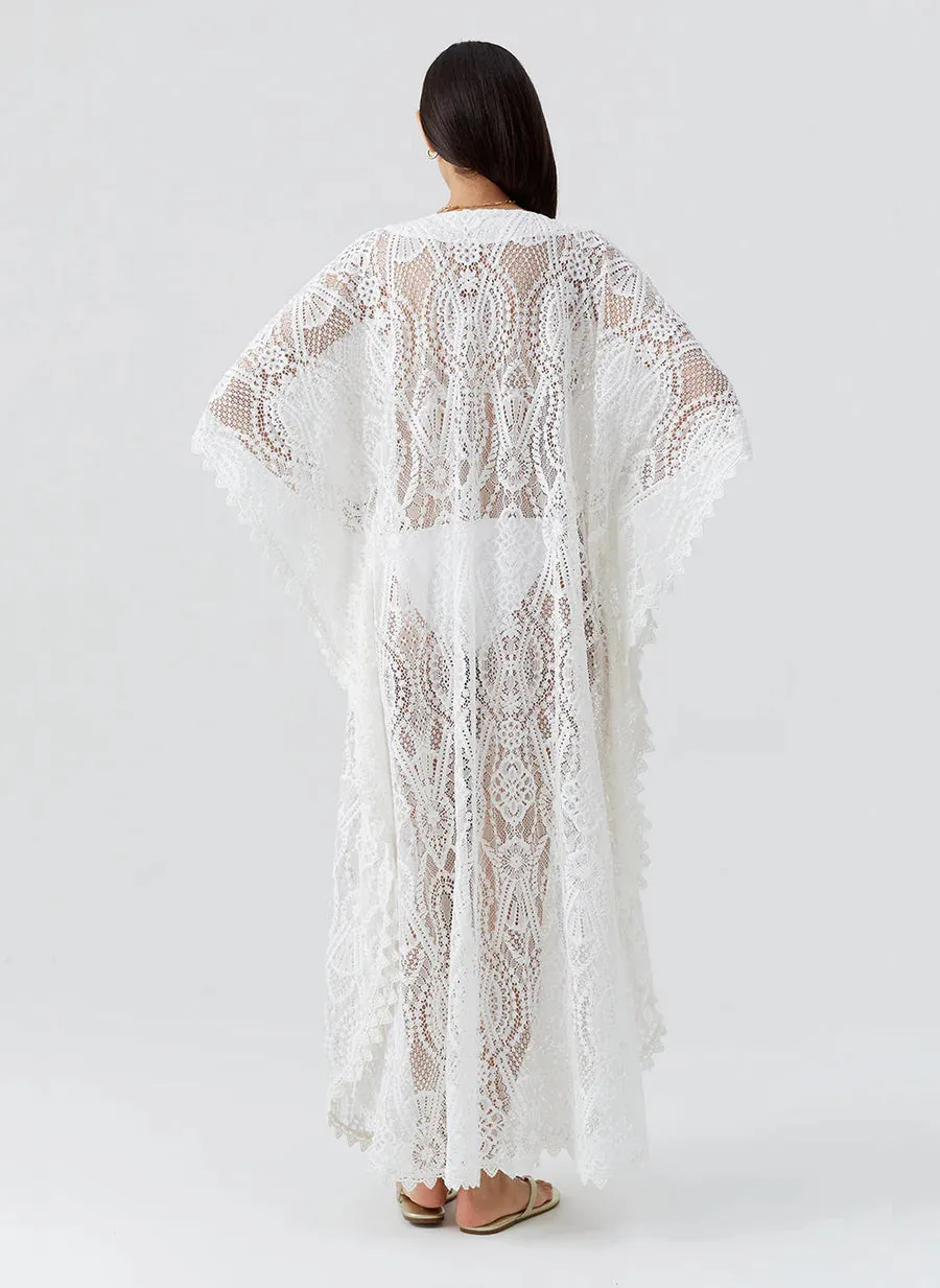 Yasin Cover Up White sold by Sand Dollar product image thumbnail 4