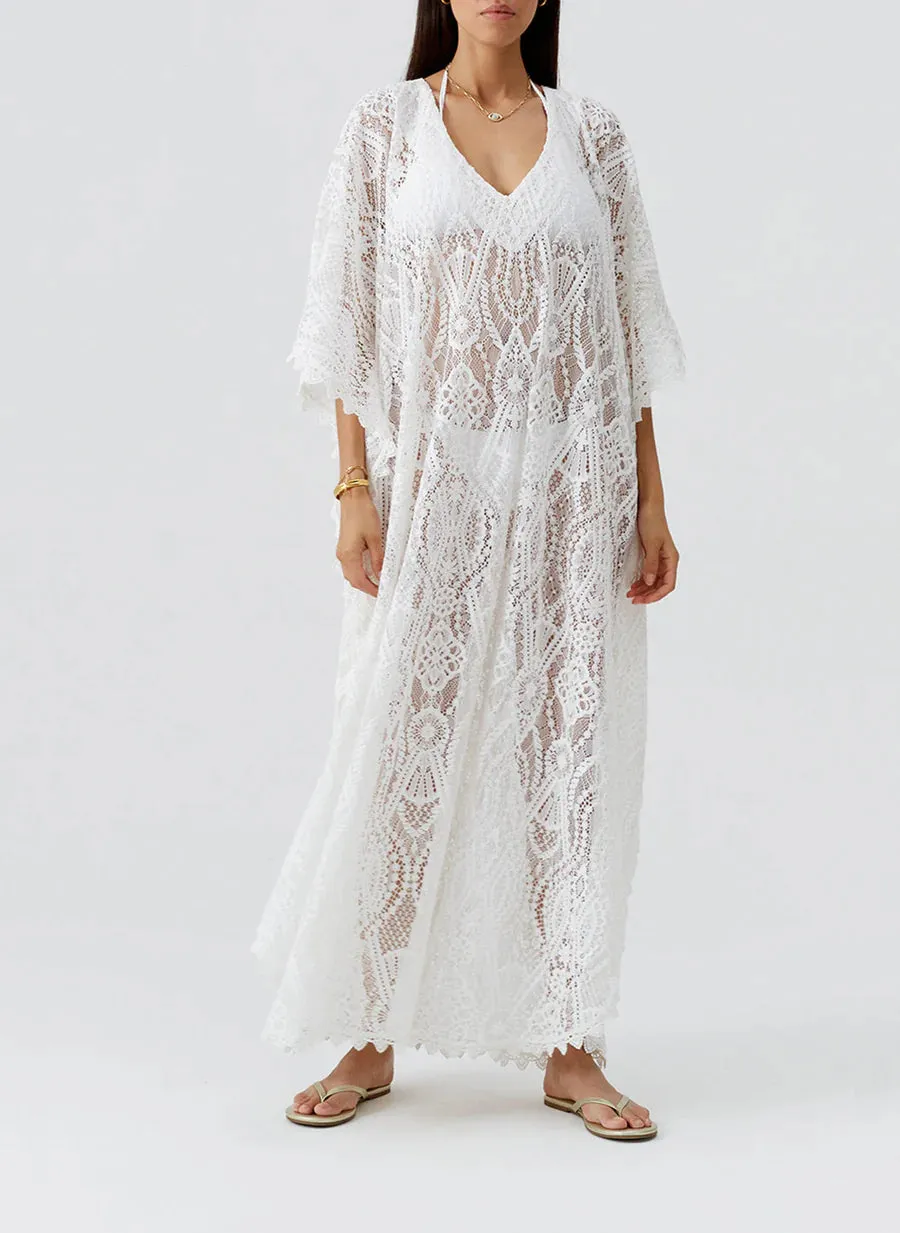 Yasin Cover Up White sold by Sand Dollar product image thumbnail 2