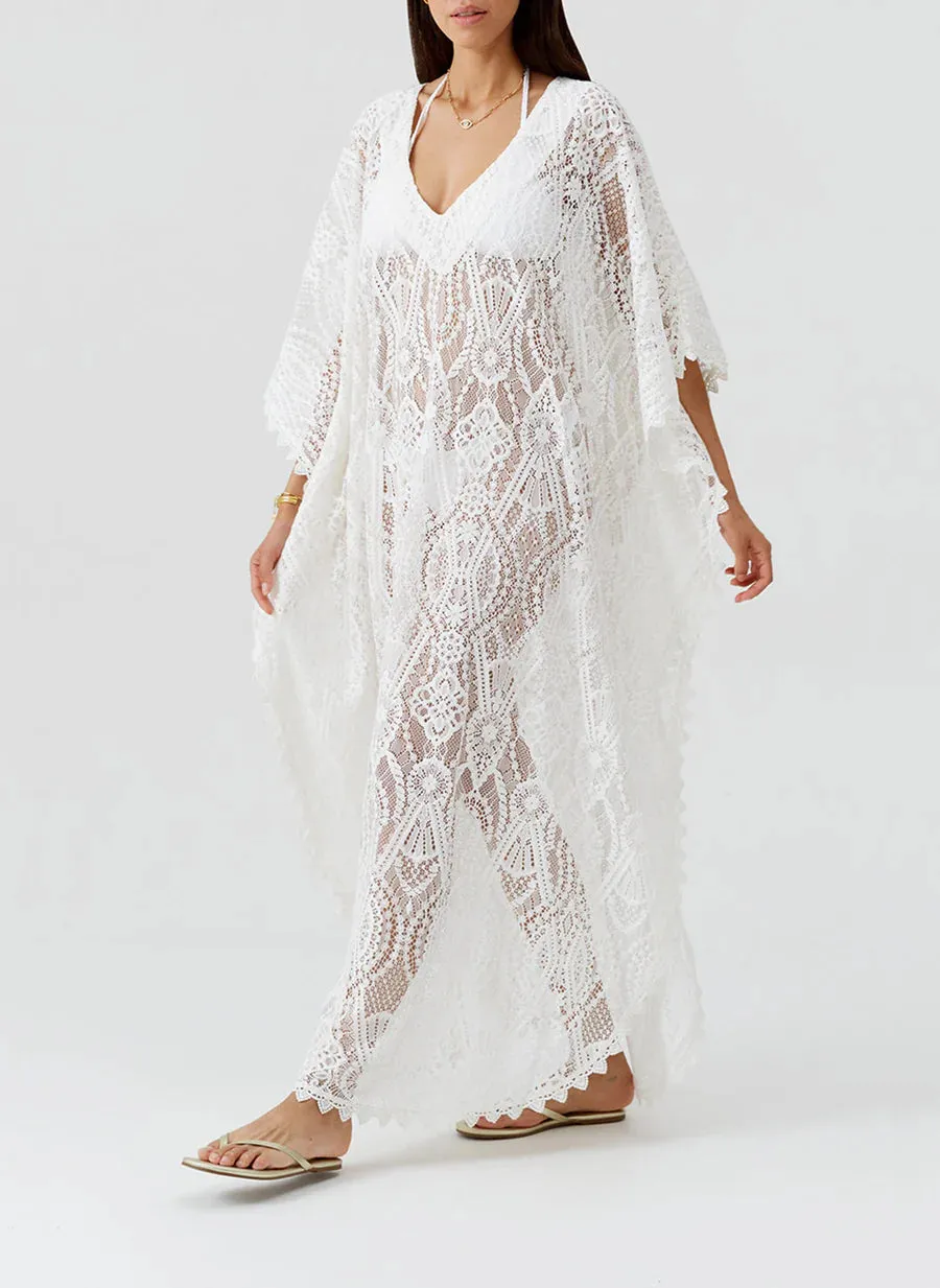Yasin Cover Up White sold by Sand Dollar product image thumbnail 3