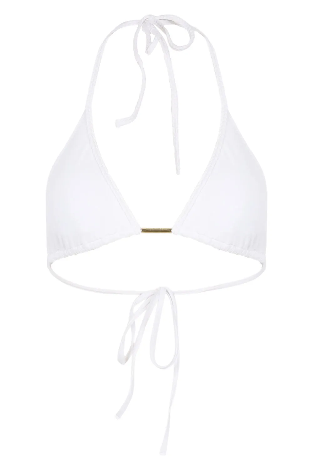 Tasmania Bikini Top White sold by Sand Dollar