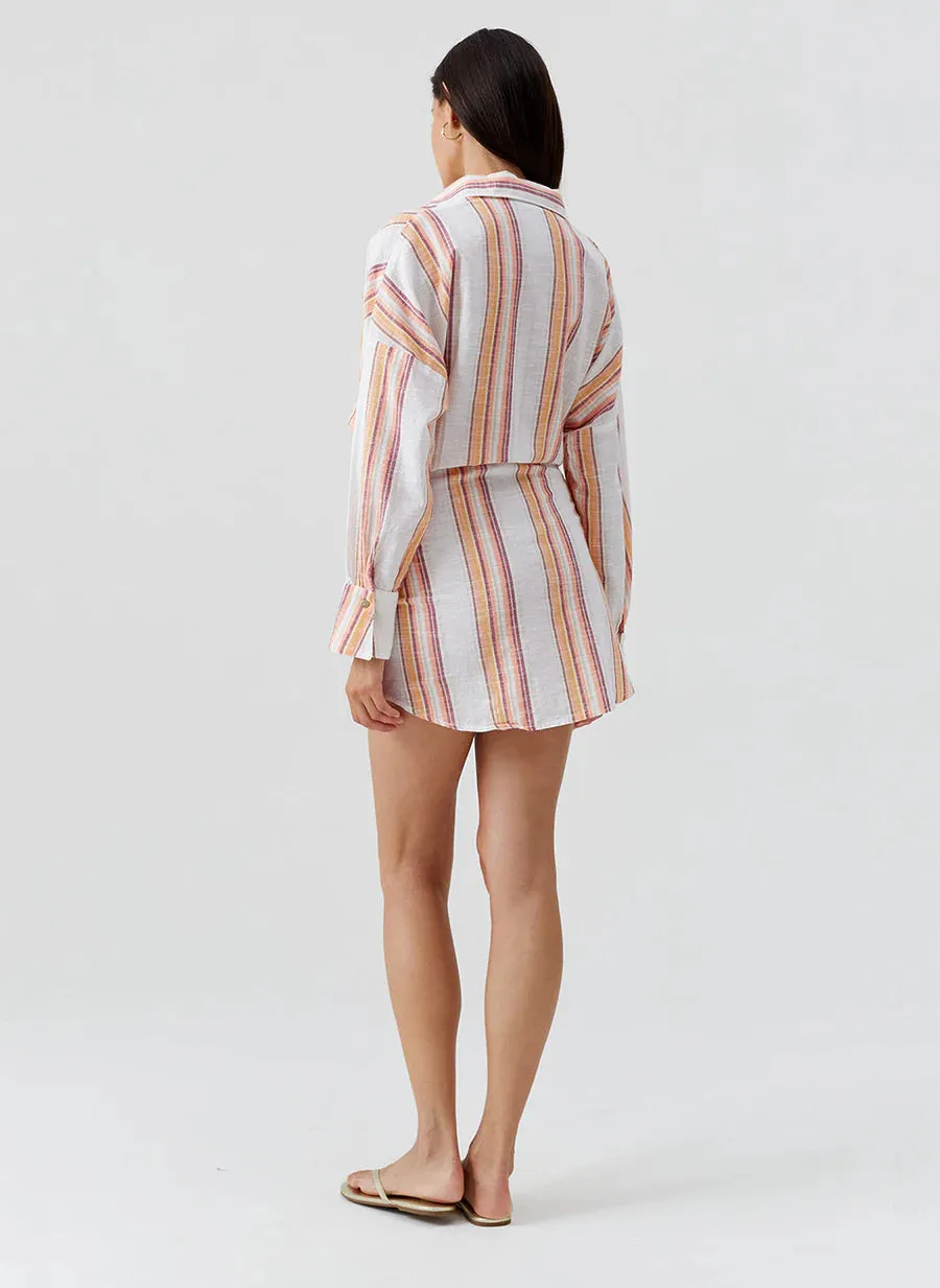 Sara Dress Sunset Stripe sold by Sand Dollar product image thumbnail 4