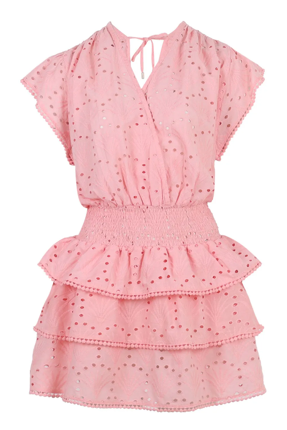 Jess Short Dress Peach sold by Sand Dollar