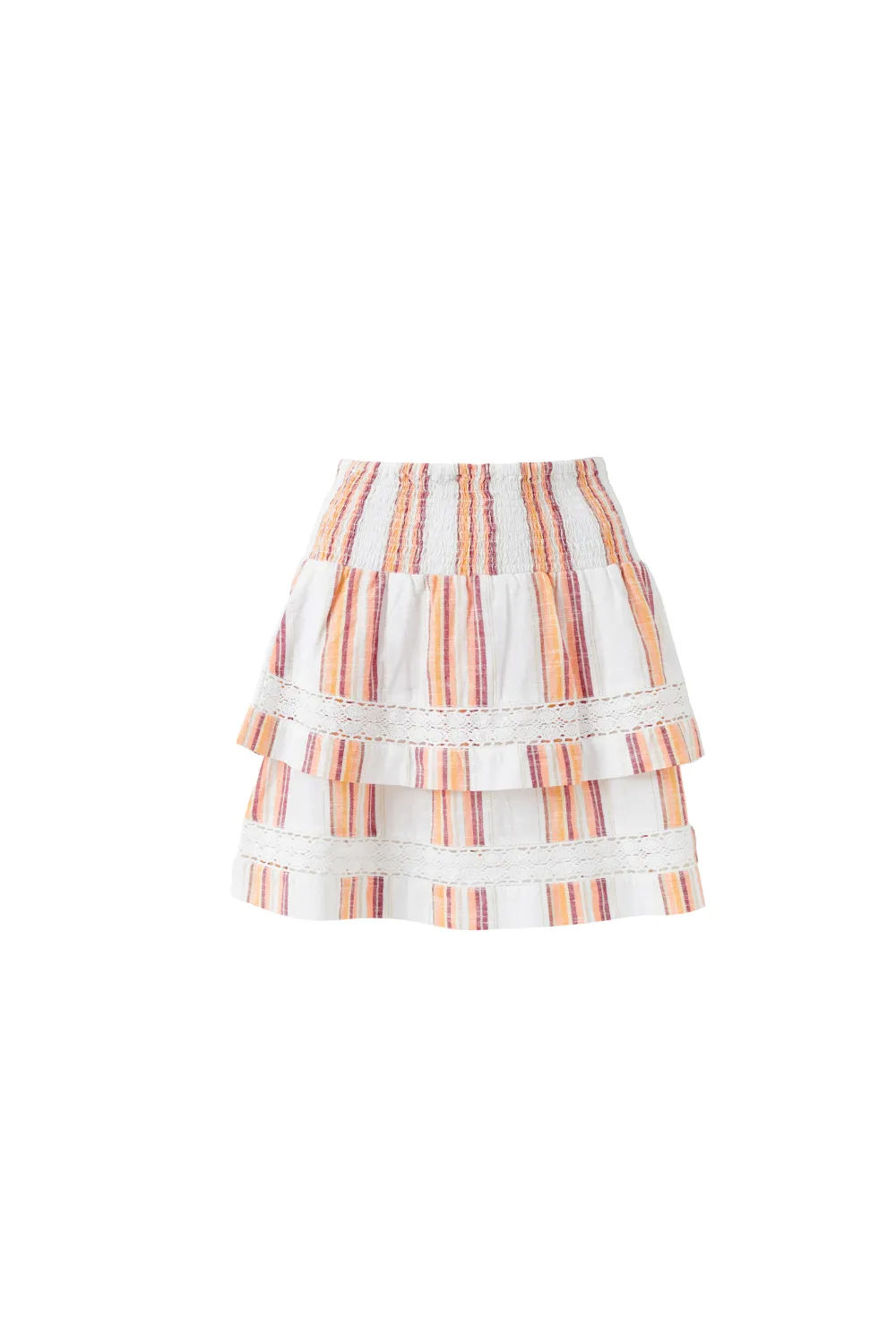 Barbara Skirt Sunset Stripe sold by Sand Dollar