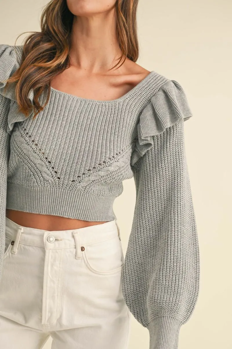 Yvonne Knit Top Grey sold by Sand Dollar product image thumbnail 3