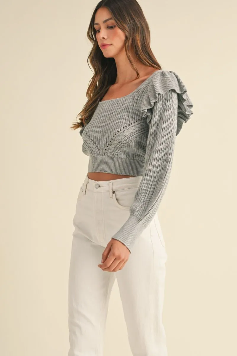 Yvonne Knit Top Grey sold by Sand Dollar product image thumbnail 5