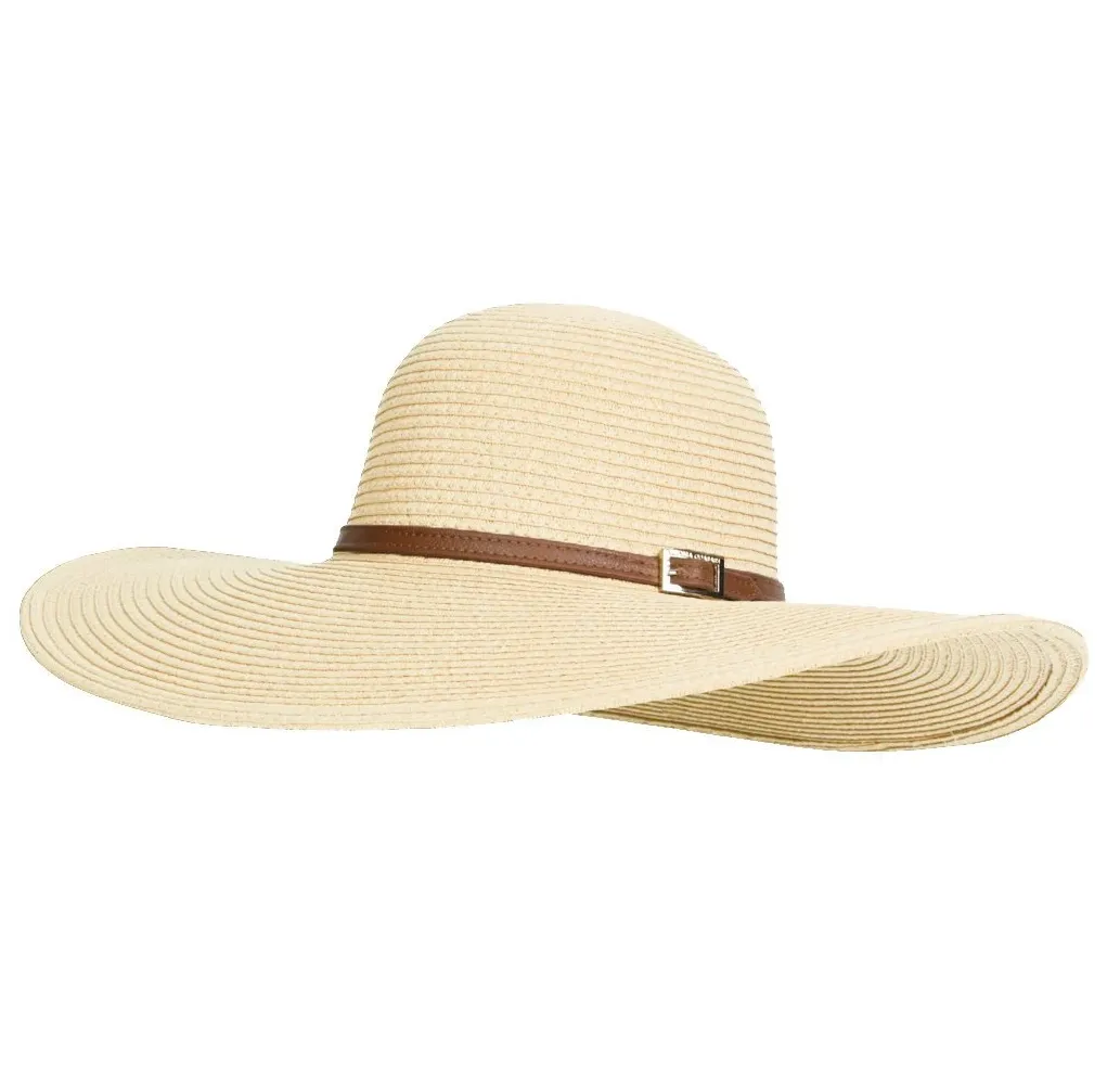 Jemima Hat Cream/Tan sold by Sand Dollar